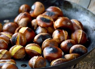 Cina cu castane coapte